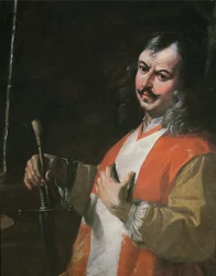 Autoportret z „Głoszenia św. Jana Chrzciciela”